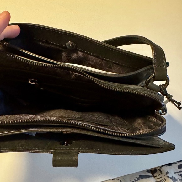 Botkier Warren City‎ Crossbody Bag Black Leather NWT Studded Purse $228 - Picture 12 of 15